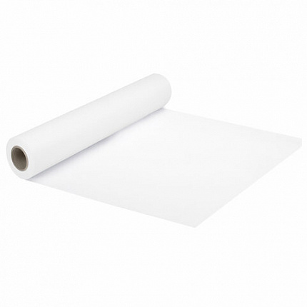 Бумага широкоформатная рулон для плоттера, 841 мм х 45 м х втулка 50,8 мм, 80 г/м2, белизна CIE 146%, BRAUBERG, 110627