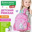 Рюкзак BRAUBERG KIDS PLAY детский, 1 отделение, 3 кармана, "Мечты единорога", 29х23х12 см, 272052