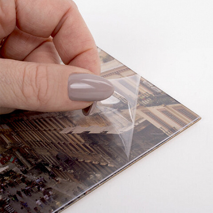 Рамка из мангового дерева BRAUBERG LOFT QUAD, фото разного размера, акриловый экран, 52х39 см, 391283