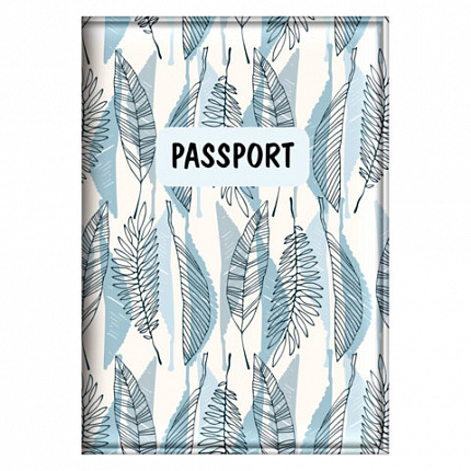 Обложка для паспорта "Cool Mix 3", мягкая вставка изолон, 10 дизайнов ассорти, цветной принт, ПВХ, STAFF, 238860