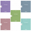 Тетрадь обложка пластик, 18 л., линия, HATBER, Color Set (микс в спайке), 092029, 18Т5В2пл
