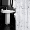 Шторка для ванной ПОЛИЭСТЕР, 180х180 см, кольца в комплекте, БЕЛЫЙ МРАМОР, PRIMILA (ПРИМИЛА), 700079
