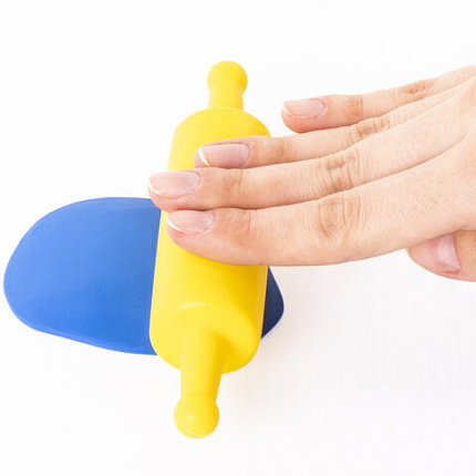 Пластилин в боксе ЮНЛАНДИЯ "ПОДВОДНЫЙ МИР", 24 цвета, 800 г, скалка, стек, 5 формочек, 105867