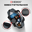 Сумка спортивная HEIKKI QUICK MOVE (ХЕЙКИ), карман на молнии, багажная лента, серая, 41х32х15 см, 273879