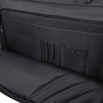 Сумка-портфель BRAUBERG с отделением для ноутбука 15,6", "Control 1", 2 отделения, серая, 39х29х11 см, 240398