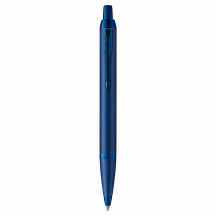 Ручка шариковая PARKER "IM Professionals Monochrome Blue", корпус синий металлик, сталь, синяя, 2172966