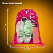 Мешок для обуви ПИФАГОР, 1 отделение, 42х34 см, "Panda time", 271601