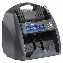 Счетчик-сортировщик банкнот DORS 750, 1500 банкнот/мин, УФ, фасовка, FRZ-042906