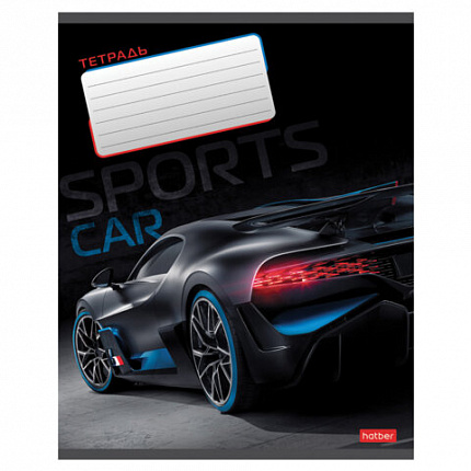 Тетрадь 24 л., HATBER клетка, обложка картон, "Для мальчиков" (микс в спайке), 063148, 24Т5В1
