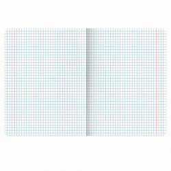 Тетрадь пластиковая обложка (прозрачная) 18 листов, клетка, BRAUBERG "Smart Cover", АССОРТИ (микс в спайке), 405030