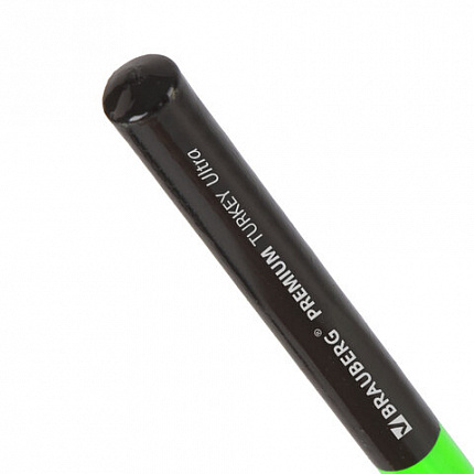 Карандаш чернографитный BRAUBERG "PREMIUM TURKEY", 1 шт., "Ultra", НВ, ассорти, дисплей,181570