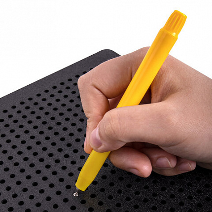 Магнитный планшет-доска MAGPAD MEDIUM для рисования 17х21 см, 380 шариков, BRAUBERG KIDS, 664921