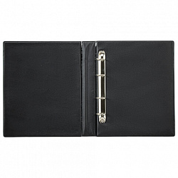 Альбом нумизмата без листов "OPTIMA", 230х270 мм, на кольцах, ПВХ, черный, STAFF, 238076