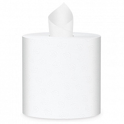 Полотенца бумажные с центральной вытяжкой 120 м, PROtissue (M1) COMFORT, 1-слойные, белые, КОМПЛЕКТ 12 рулонов, С194