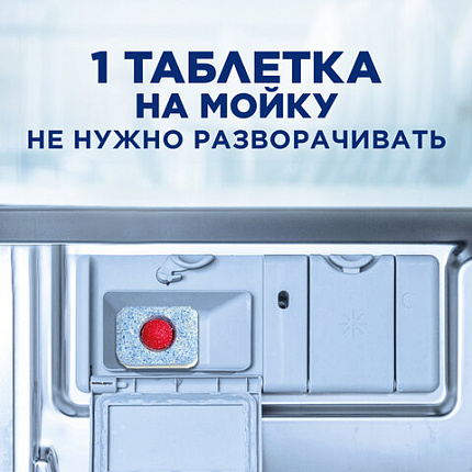Таблетки для посудомоечных машин 100 шт., FINISH "All in 1", 95989, 3065326