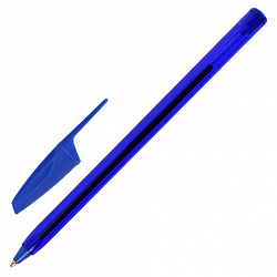 Ручки шариковые BRAUBERG X-30 CLASSIC, КОМПЛЕКТ 12 ШТ., СИНИЕ, пишущий узел 1 мм, линия письма 0,5 мм, 144332