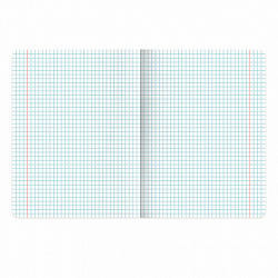 Тетрадь 24 л. BRAUBERG, клетка, обложка картон, CLASSIC, 107308