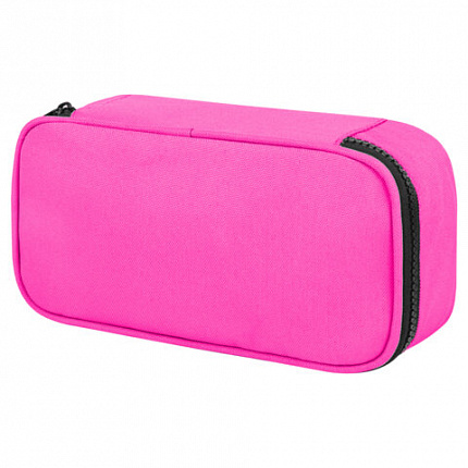 Пенал-органайзер BRAUBERG, 1 отделение, органайзер, полиэстер, 22х11,5x6см, розовый, 272310