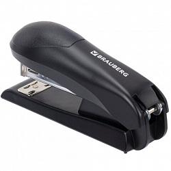 Степлер №24/6, №26/6 BRAUBERG "UNIVERSAL", до 30 листов, на 100 скоб, черный, 272716