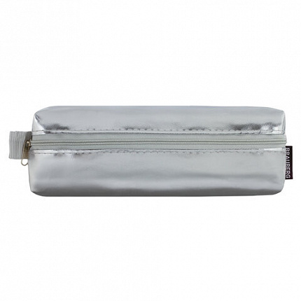 Пенал-косметичка BRAUBERG под искусственую кожу, ассорти 5 цветов, "Винтаж", 20х6х4 см, дисплей, 223268