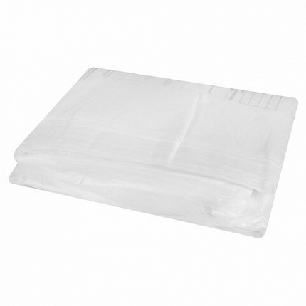 Пакеты для медицинских отходов КОМПЛЕКТ 50 шт., класс А (белые), 120 л, 70х110 см, 16 мкм, Респект