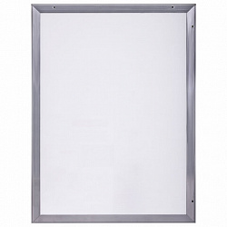 Рамка настенная с "клик"-профилем A1 (594х841 мм) алюминиевый профиль, BRAUBERG "Extra", 238223