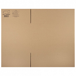 Гофрокороб, длина 600 мм х ширина 400 мм х высота 400 мм, марка Т22, профиль С, FEFCO 0201 / ГОСТ, исполнение А, 440053