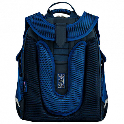 Ранец ЮНЛАНДИЯ EXTRA, с дополнительным объемом, 2 отделения, "Beware", 3D панель, 38x29x18 см, 272041