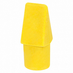 Ластики-колпачки BRAUBERG "Eraser Caps", НАБОР 12 ШТУК, яркие цвета ассорти, блистер, 271994