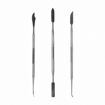 Стеки для лепки и моделирования металлические НАБОР 3 шт., BRAUBERG ART CLASSIC, 271170