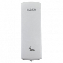 Дозатор для жидкого мыла LAIMA PROFESSIONAL ORIGINAL, НАЛИВНОЙ, 0,8 л, белый, ABS-пластик, 605774