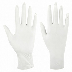 Перчатки латексные медицинские смотровые SFM Grip-Surface/ L 254 SC, Германия, 45 пар (90 штук), размер 9-10, XL (очень большой)