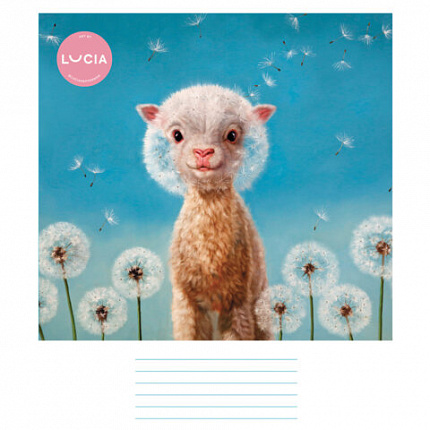 Тетрадь 24 л., HATBER клетка, обложка картон, "Узнай себя!" (Lucia Heffernan) (микс в спайке), 086740, 24Т5В1