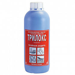 Средство дезинфицирующее для любых поверхностей концентрат 1 л, ТРИЛОКС, с моющим эффектом, ДТ-1К