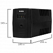 Источник бесперебойного питания SVEN Pro 800, 800VA (480W), 2 евророзетки, SV-013851