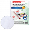 Папки-файлы перфорированные А4 BRAUBERG "STANDARD+", КОМПЛЕКТ 200 шт., матовые, 45 мкм, 229662