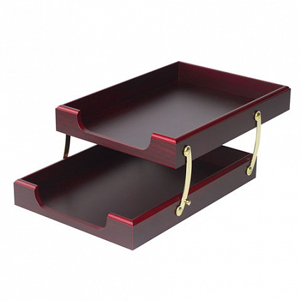 Набор подарочный настольный BESTAR "Artemis" из дерева, 10 предметов, цвет "красное дерево", 236358