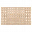 Коврик для ванны противоскользящий 71х40 см, "Пиксели", бежевый, ПВХ, присоски, PRIMILA (ПРИМИЛА), 700383