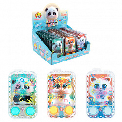 Водная игра МИЛЫЕ ЗВЕРЯТА, 13х7 см, колечки, ассорти, 3 вида, JOLLY JOT (ДЖОЛЛИ ДЖОТ), 665999