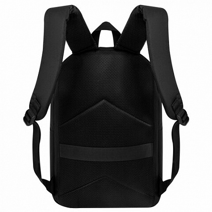 Рюкзак HEIKKI ACTIVE (ХЕЙКИ) универсальный, отделение для ноутбука, USB-порт, черный, 44х31х14 см, 272560