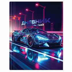 Дневник 1-4 класс 48 л., твердый, ЮНЛАНДИЯ, глянцевая ламинация, с подсказом, "МИКС", 107580