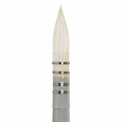 Кисть художественная профессиональная, коза, круглая, №10, BRAUBERG ART CLASSIC, 200957