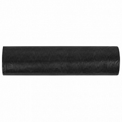 Мешки для мусора 360 л черные, в рулоне 10 шт., ПВД 30 мкм, 120x160 см, ЛЮБАША эконом, 608917