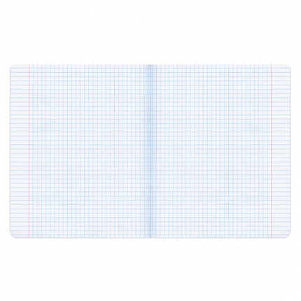 Тетрадь А5, 48 л., АЛЬТ, скоба, клетка, глянцевый лак, "FRESH - РОЗОВАЯ" (5 видов), 7-48-442