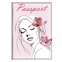 Обложка для паспорта "Cool Mix 3", мягкая вставка изолон, 10 дизайнов ассорти, цветной принт, ПВХ, STAFF, 238860