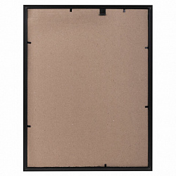 Рамка 30х40 см небьющаяся, пластик, багет 14 мм, BRAUBERG "HIT", красное дерево с позолотой, 390259