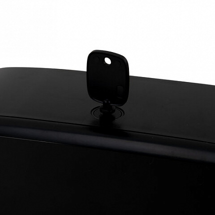 Диспенсер для полотенец LAIMA PROFESSIONAL PREMIUM BLACK (Система H2), Z-сложения, черный, ABS-пластик, 609522