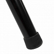 Стул складной BRABIX "Golf Plus CF-003 КОМФОРТ", чёрный каркас, чёрная ткань, 532889