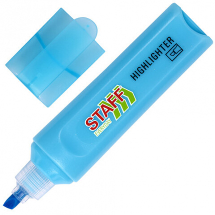 Набор текстовыделителей 12 ЦВЕТОВ, STAFF "EVERYDAY HL-720", 6 неоновых цветов + 6 пастельных цветов, линия 1-5 мм, 152557