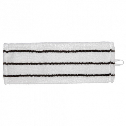 Насадка МОП плоская для швабры/держателя 40 см, уши/карманы (ТИП У/К), микрофибра/скраб, LAIMA EXPERT, 605313